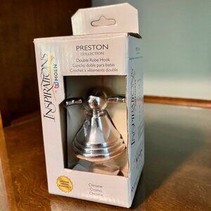 Double Robe Hook * Moen * Preston Collection * Chrome * DN8403CH * New in box
